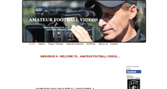Desktop Screenshot of amateurfootballvideos.com