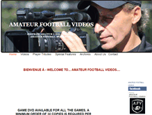 Tablet Screenshot of amateurfootballvideos.com